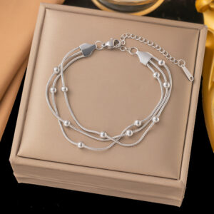 Triple Layered Bracelet