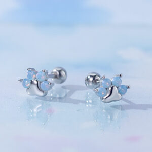 Pastel Paws Studs 925 Silver