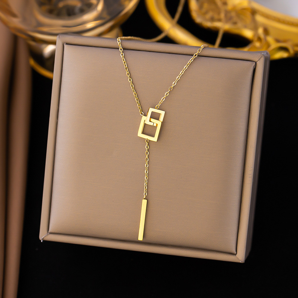 Link Drop Necklace