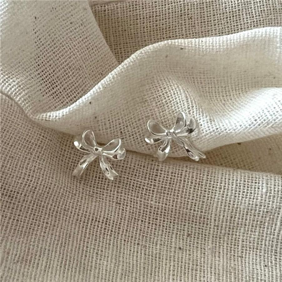 Bow Knot Earrings 925 Silver